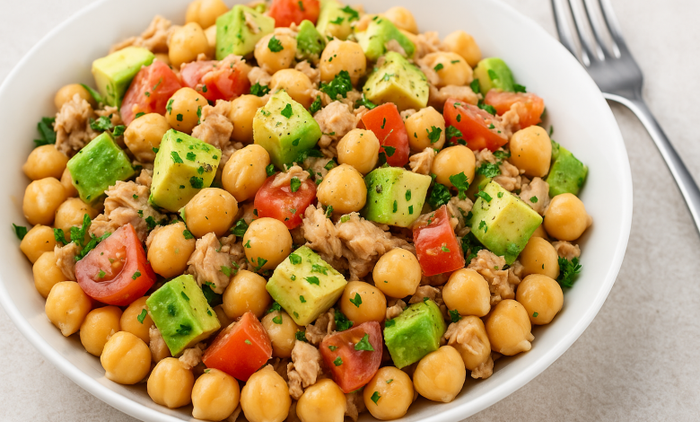 Receita Fitness com Grão-de-Bico e Atum: Nutrição e Sabor para Secar com Saúde