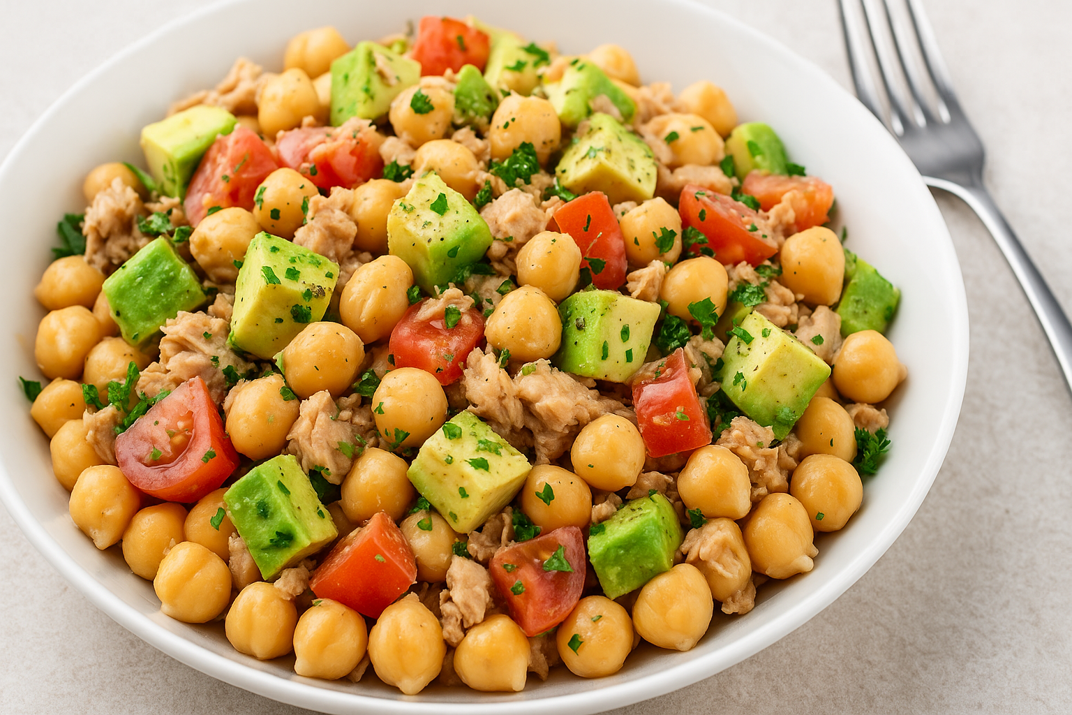 Receita Fitness com Grão-de-Bico e Atum: Nutrição e Sabor para Secar com Saúde